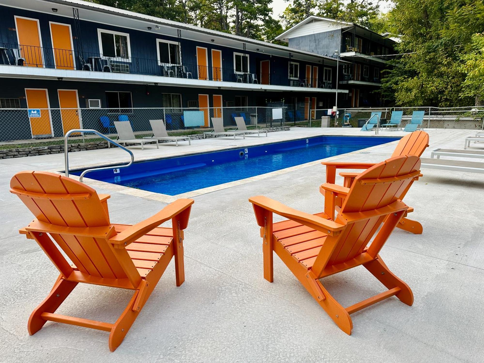 The Wanderoo Lodge Eureka Springs Exterior foto